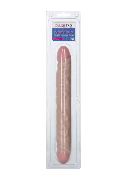 Veined Double Dong 12 inch