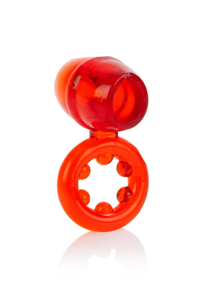 Bestel: Dual Support Magnum Ring by CalExotics - bij Happytoys: de erotische sex webshop | liever Happy dan Easy ⭐⭐⭐⭐⭐ - Default Title - 13370 - RED