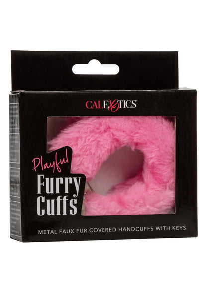 Bestel: Playful Furry Cuffs by CalExotics - bij Happytoys.nl, happytoys.be, Happytoys.ae: erotische sex webshop | liever Happy dan Easy ⭐⭐⭐⭐⭐