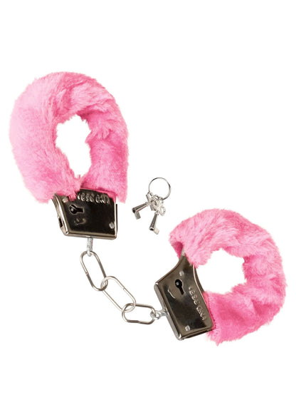 Bestel: Playful Furry Cuffs by CalExotics - bij Happytoys.nl, happytoys.be, Happytoys.ae: erotische sex webshop | liever Happy dan Easy ⭐⭐⭐⭐⭐