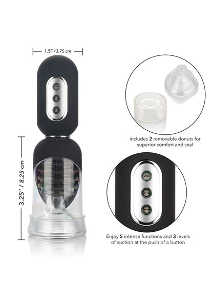 Bestel: Optimum Series Get Hard Head Pump Set by CalExotics - bij Happytoys: de erotische sex webshop | liever Happy dan Easy ⭐⭐⭐⭐⭐