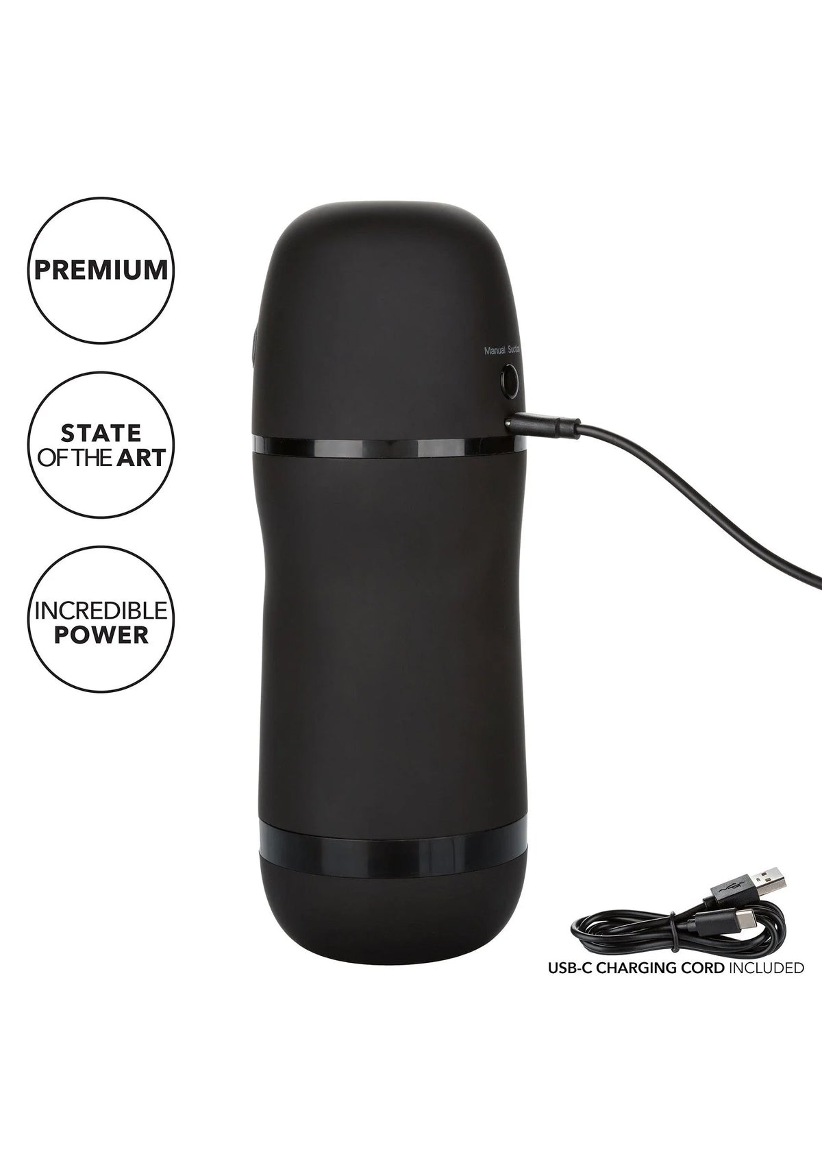 Bestel: Optimum Power Pulsar Stroker by CalExotics - bij Happytoys: de erotische sex webshop | liever Happy dan Easy ⭐⭐⭐⭐⭐