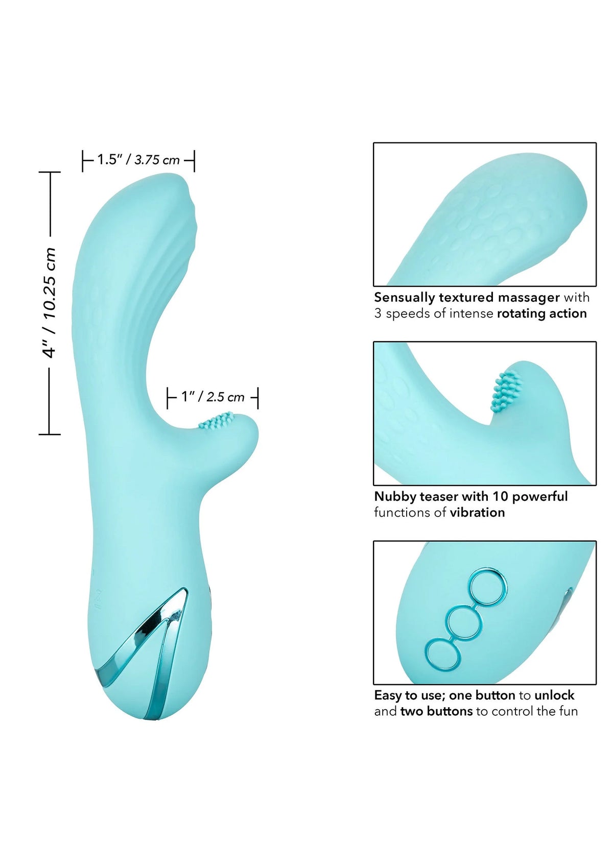 Bestel: Catalina Climaxer Vibrator by CalExotics by California Dreaming - bij Happytoys: de erotische sex webshop | liever Happy dan Easy ⭐⭐⭐⭐⭐