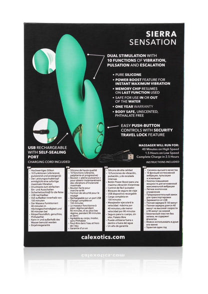 Bestel: California Dreaming Sierra Sensation by CalExotics - bij Happytoys: de erotische sex webshop | liever Happy dan Easy ⭐⭐⭐⭐⭐