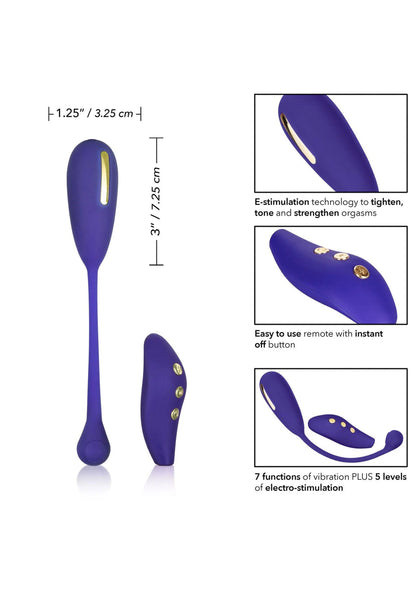 Bestel: Impulse Intimate E - Stimulator Remote Kegel Exerciser by CalExotics - bij Happytoys: de erotische sex webshop | liever Happy dan Easy ⭐⭐⭐⭐⭐