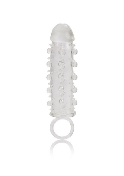 Bestel: Stud Extender Penis Sleeve by CalExotics - bij Happytoys: de erotische sex webshop | liever Happy dan Easy ⭐⭐⭐⭐⭐ - Default Title - 13664 - CLEAR