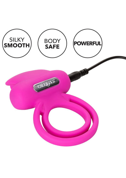 Dual Clit Flicker Enhancer cockring by CalExotics Couples Enhancer
