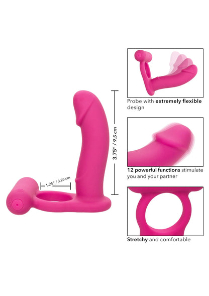 Beste vandaag nog: Double Diver Couples vibrator ring by CalExotics Couples Enhancers - bij Happytoys Sexshop: online sex shop for Feeling Happy & Easy 😊