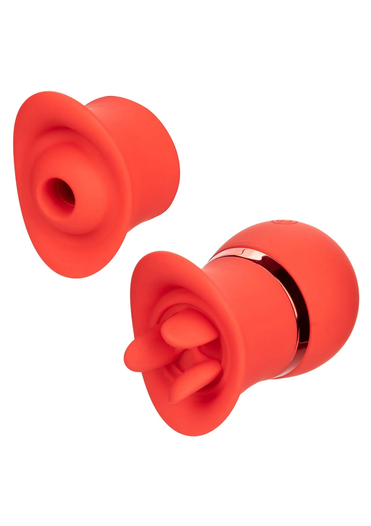 Bestel: French Kiss Suck & Play Interchangeable Set by CalExotics - bij Happytoys: de erotische sex webshop | liever Happy dan Easy ⭐⭐⭐⭐⭐ - Default Title - 13963 - RED