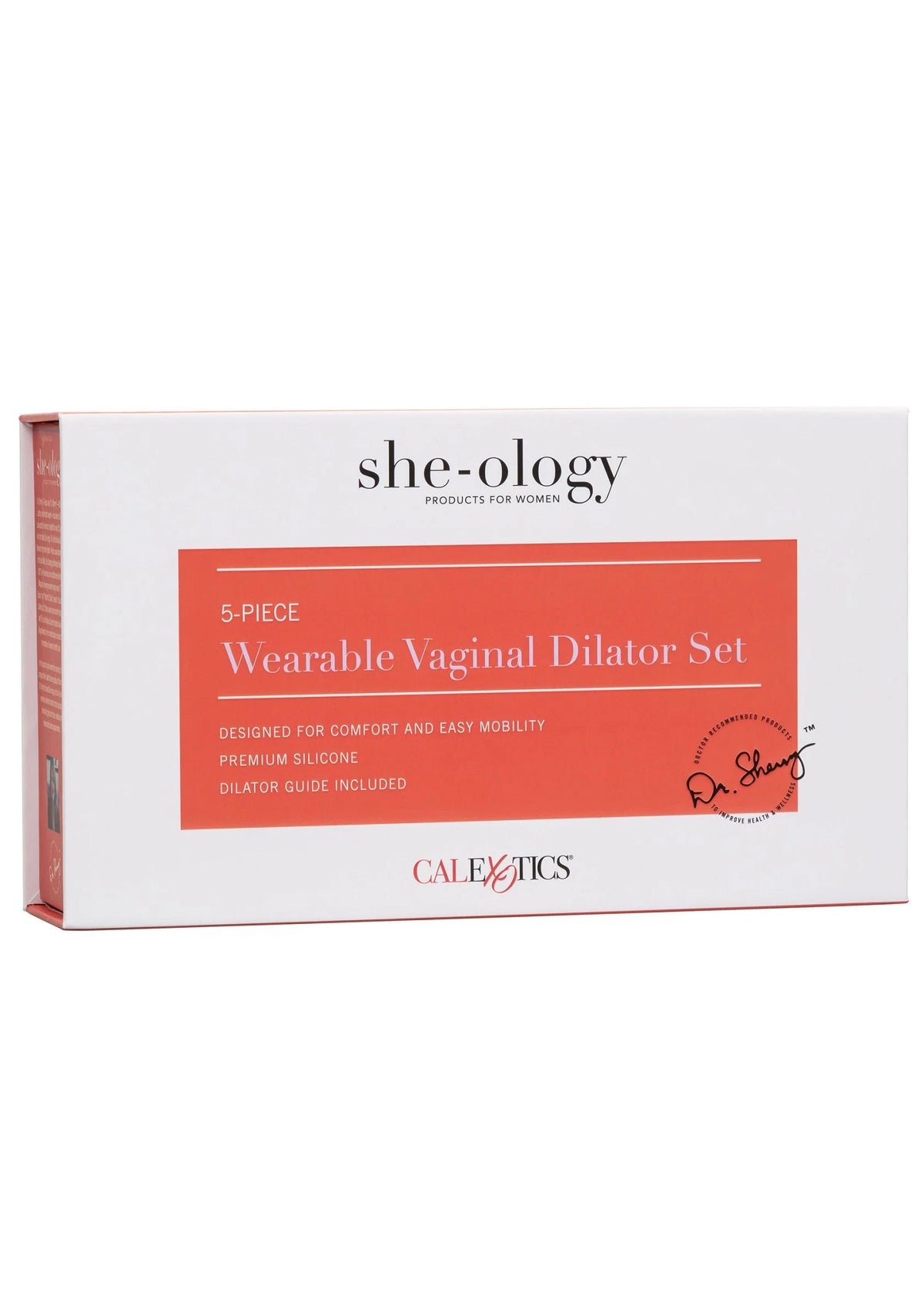 Bestel: She - ology 5 - piece Wearable Vaginal Dilator Set by CalExotics - bij Happytoys: de erotische sex webshop | liever Happy dan Easy ⭐⭐⭐⭐⭐