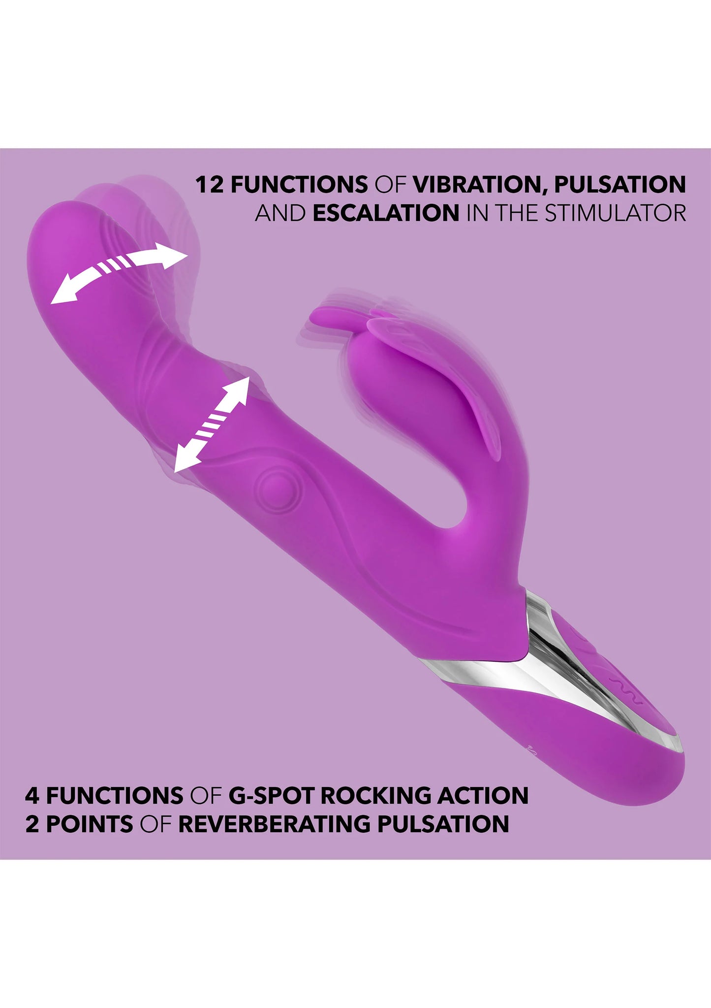 Throbbing Butterfly vibrator by CalExotics Enchanted