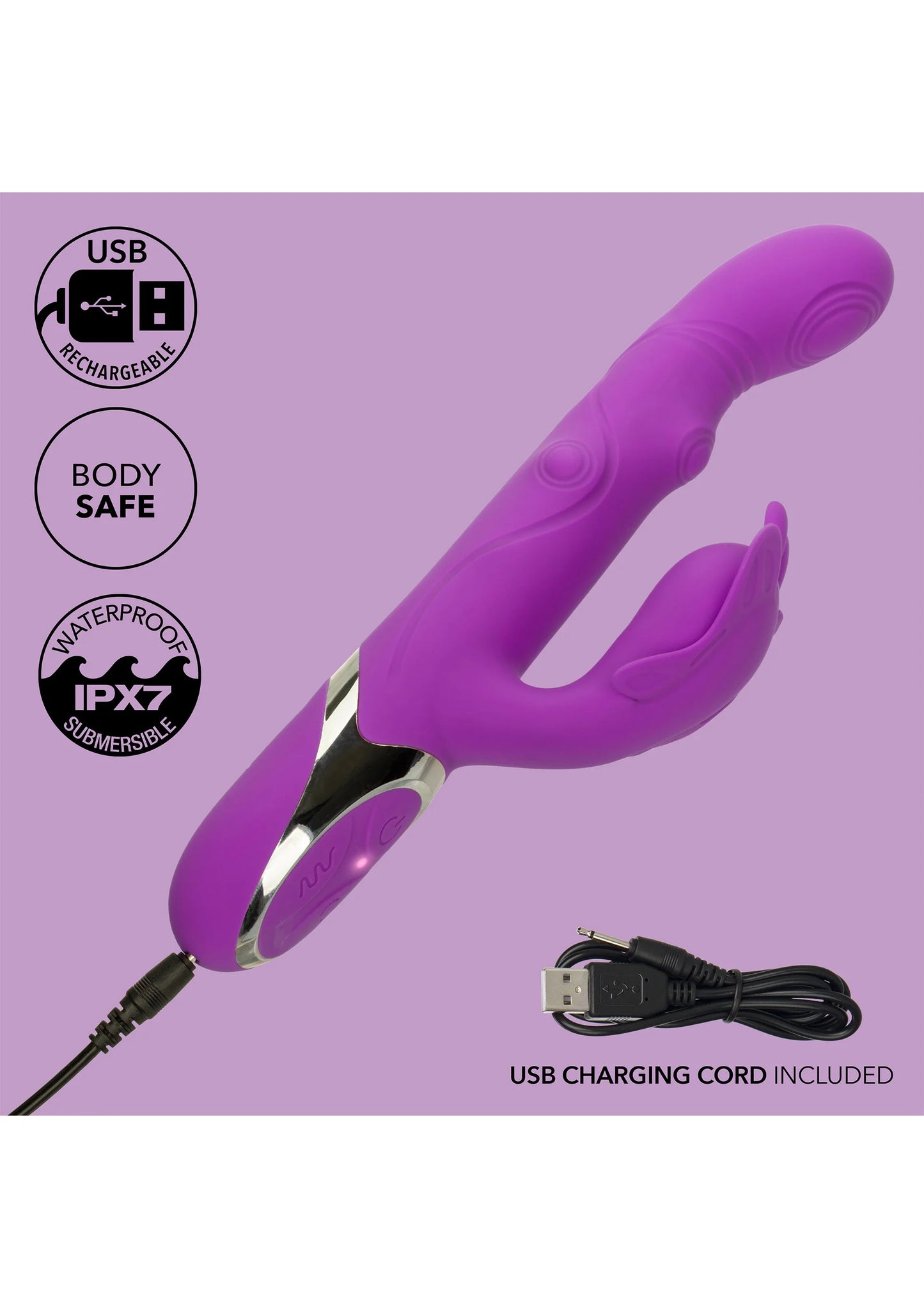 Throbbing Butterfly vibrator by CalExotics Enchanted