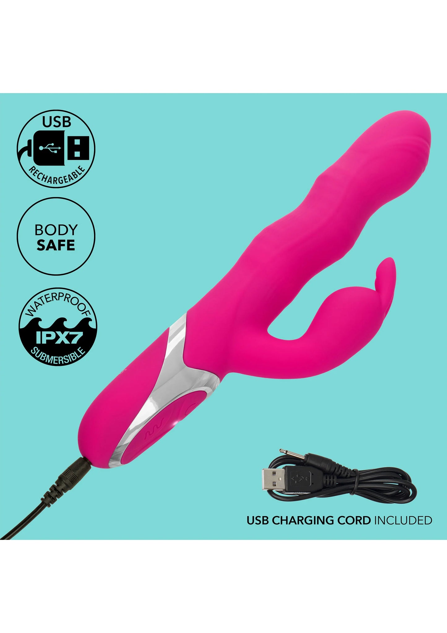Wave Action Bunny by CalExotics Enchanted