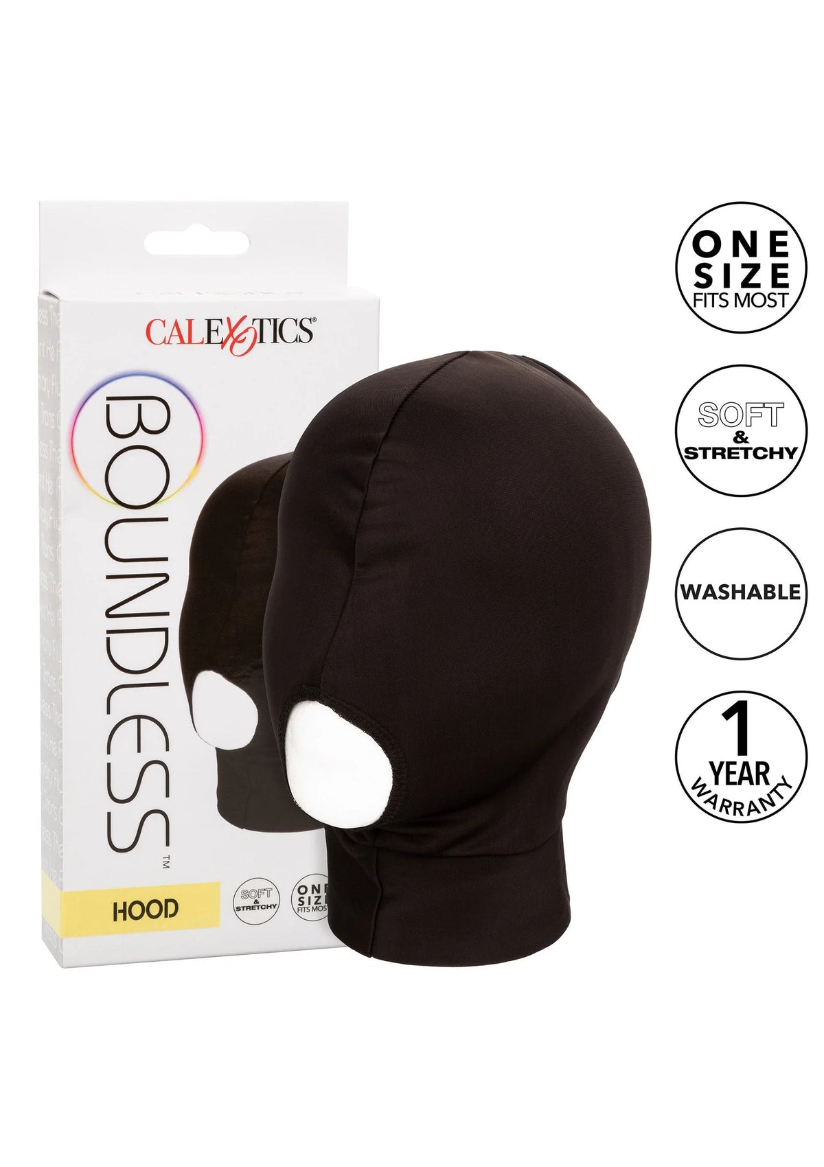Bestel: Boundless Hood by CalExotics - bij Happytoys: de erotische sex webshop | liever Happy dan Easy ⭐⭐⭐⭐⭐