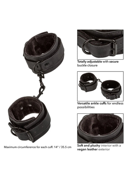 Bestel: Boundless Ankle Cuffs by CalExotics - bij Happytoys: de erotische sex webshop | liever Happy dan Easy ⭐⭐⭐⭐⭐