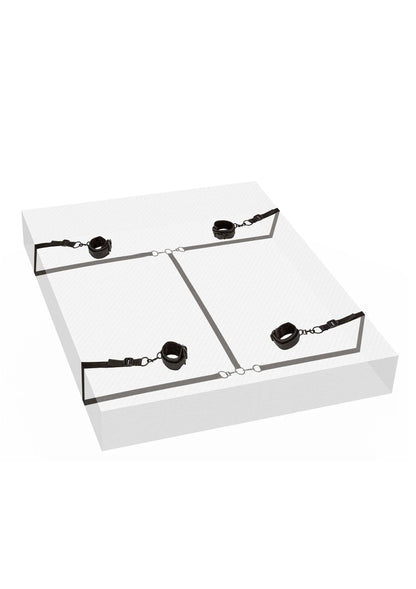 Bestel: Boundless Bed Restraint by CalExotics - bij Happytoys: de erotische sex webshop | liever Happy dan Easy ⭐⭐⭐⭐⭐ - Default Title - 14246 - BLACK