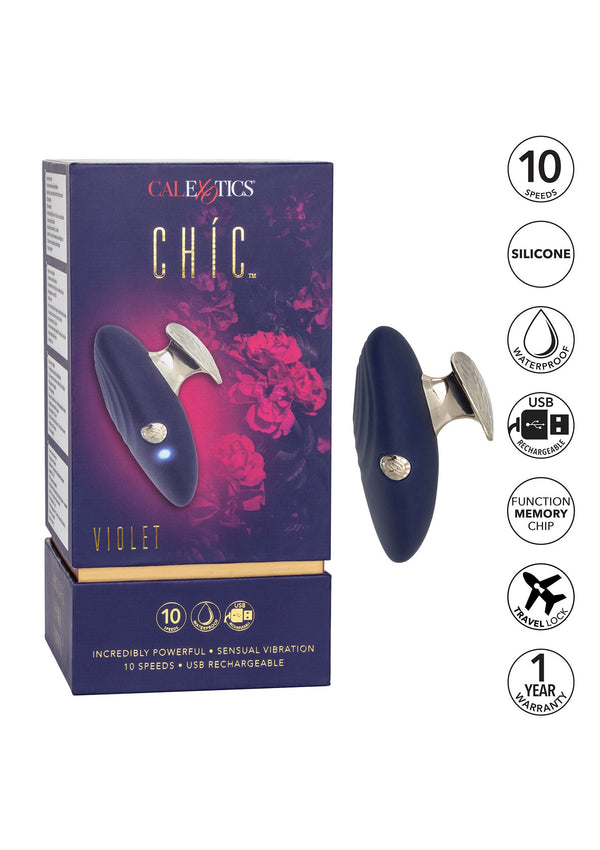Violet Personal Massager Vibrator by CalExotics Chic