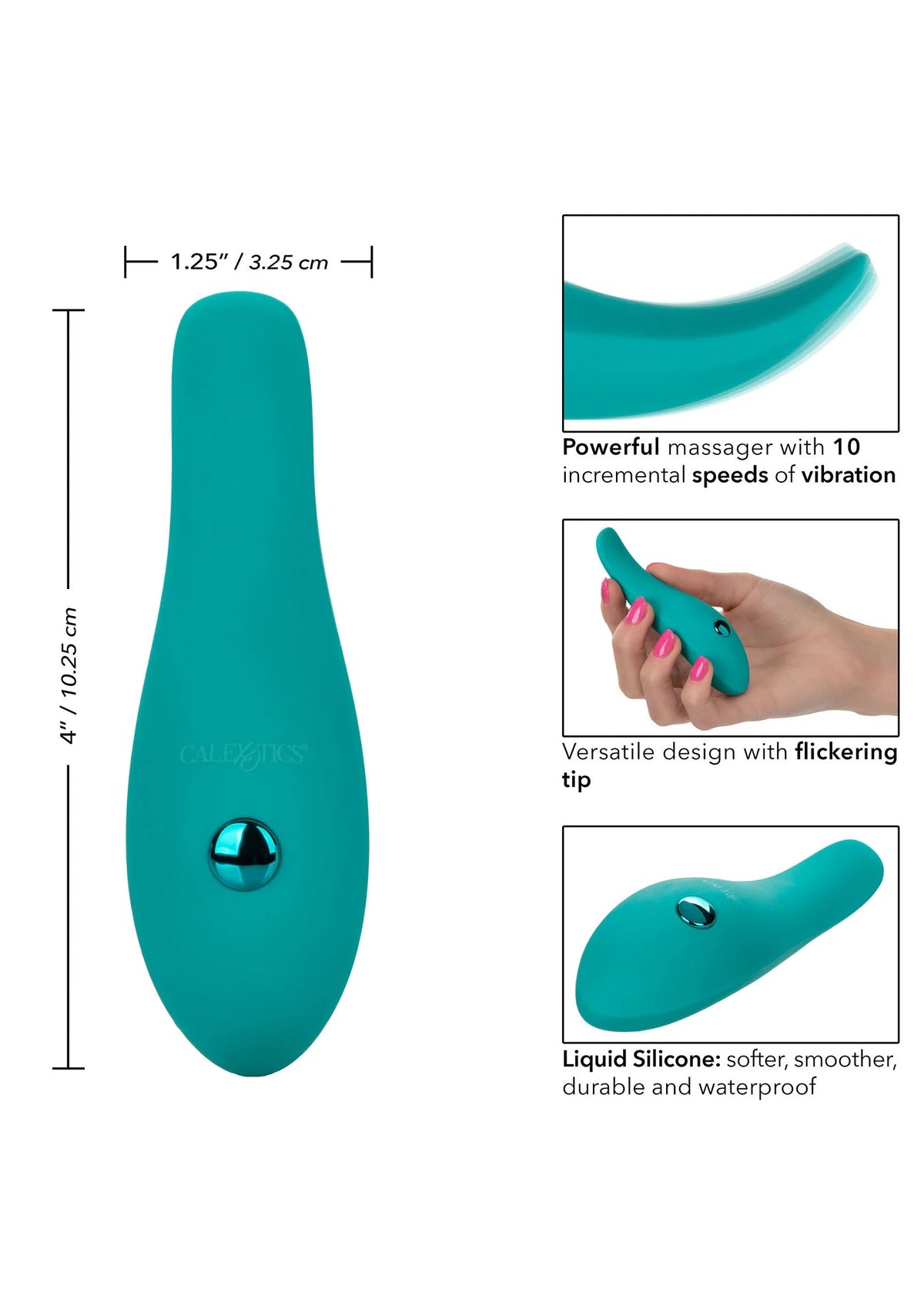 Bestel: Pixies Glider vibrator by CalExotics - bij Happytoys: de erotische sex webshop | liever Happy dan Easy ⭐⭐⭐⭐⭐