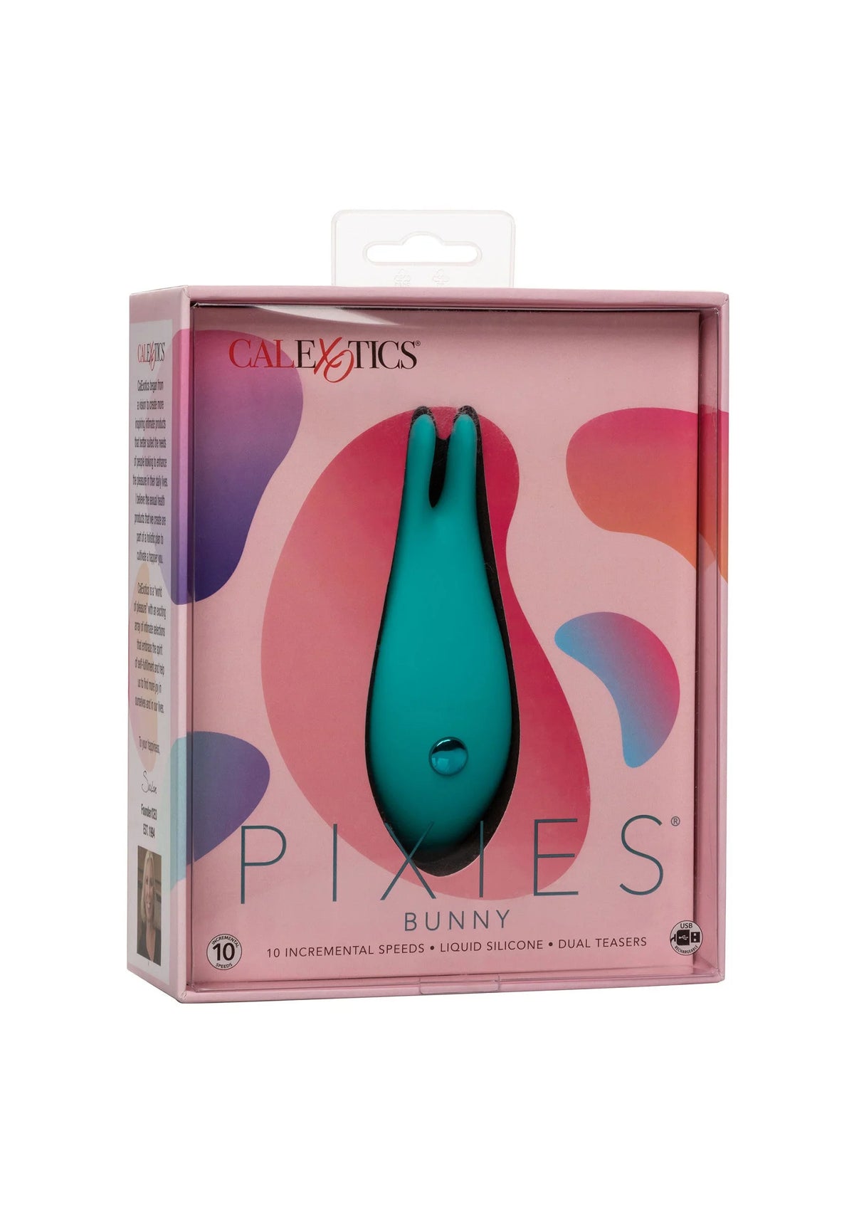 Bestel: Pixies Bunny Vibrator by CalExotics - bij Happytoys: de erotische sex webshop | liever Happy dan Easy ⭐⭐⭐⭐⭐