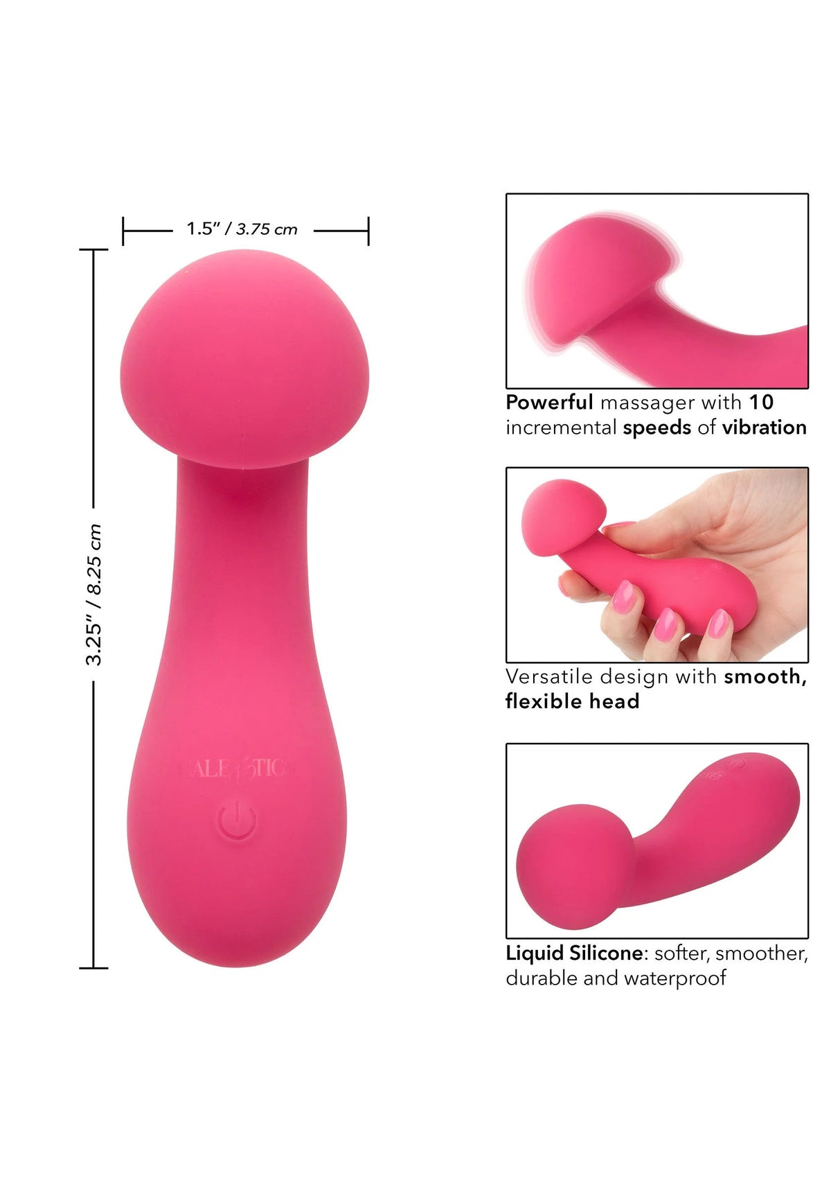 Bestel: Liquid Silicone Pixies Exciter vibrator by CalExotics - bij Happytoys: de erotische sex webshop | liever Happy dan Easy ⭐⭐⭐⭐⭐