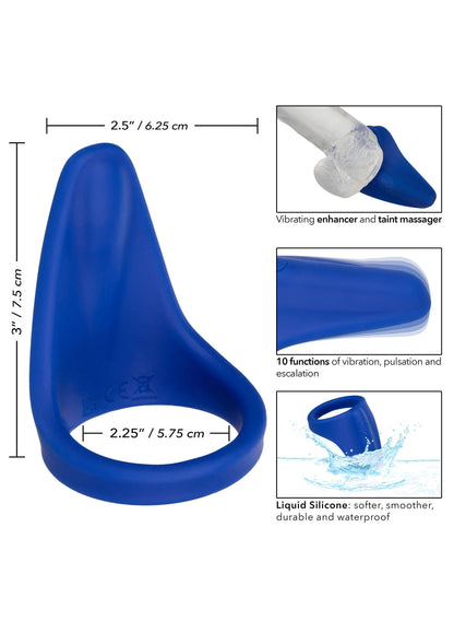 Bestel: Admiral Liquid Silicone Vibrating Perineum Massager & Ring by CalExotics Admiral - bij Happytoys: de erotische sex webshop | liever Happy dan Easy ⭐⭐⭐⭐⭐