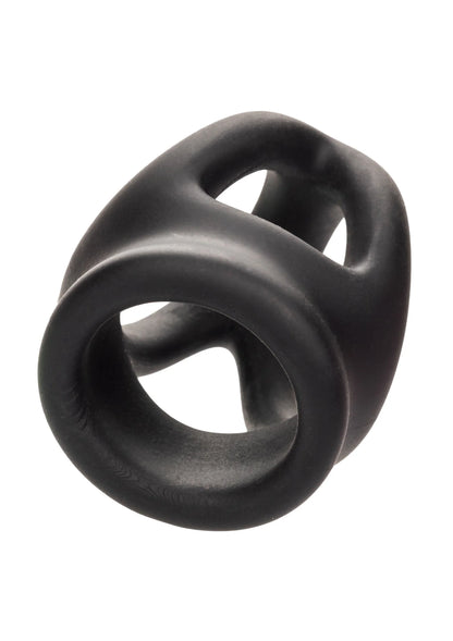 Bestel: Alpha Dual Cage Ring by CalExotics - bij Happytoys: de erotische sex webshop | liever Happy dan Easy ⭐⭐⭐⭐⭐