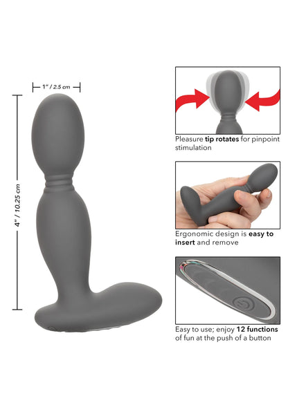Bestel: Eclipse Rotator Probe vibrator by CalExotics - bij Happytoys: de erotische sex webshop | liever Happy dan Easy ⭐⭐⭐⭐⭐