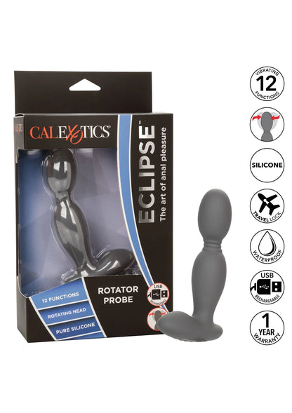Bestel: Eclipse Rotator Probe vibrator by CalExotics - bij Happytoys: de erotische sex webshop | liever Happy dan Easy ⭐⭐⭐⭐⭐