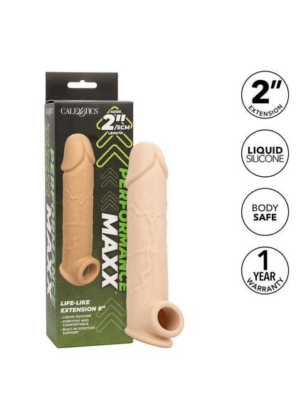 Life-Like Extension 8 inch by CalExotics Performance Maxx