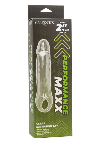 Bestel: Performance Maxx Clear Extension 7.5' by CalExotics - bij Happytoys: de erotische sex webshop | liever Happy dan Easy ⭐⭐⭐⭐⭐