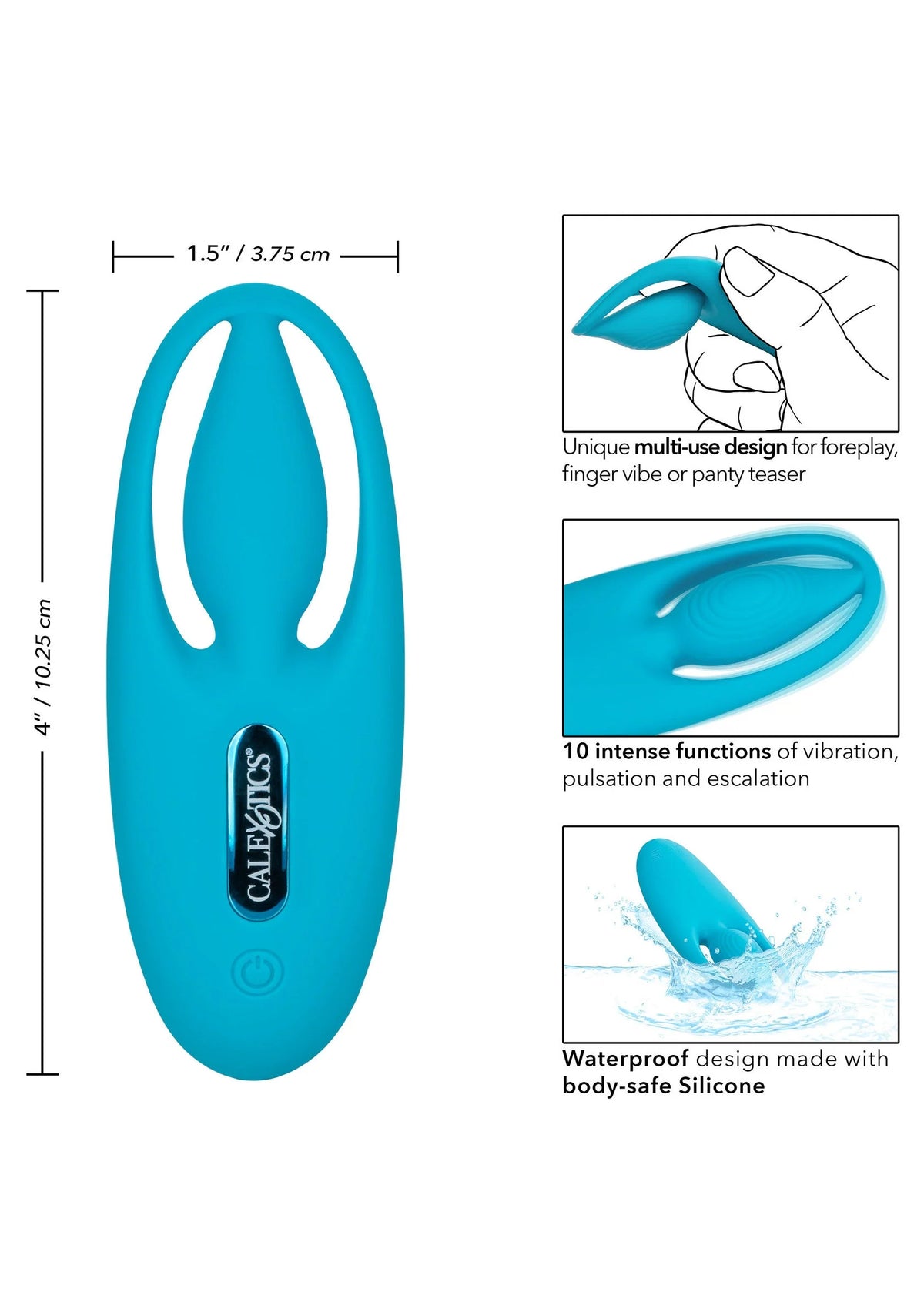 Bestel: Neon Vibes The Orgasm Vibe by CalExotics - bij Happytoys: de erotische sex webshop | liever Happy dan Easy ⭐⭐⭐⭐⭐