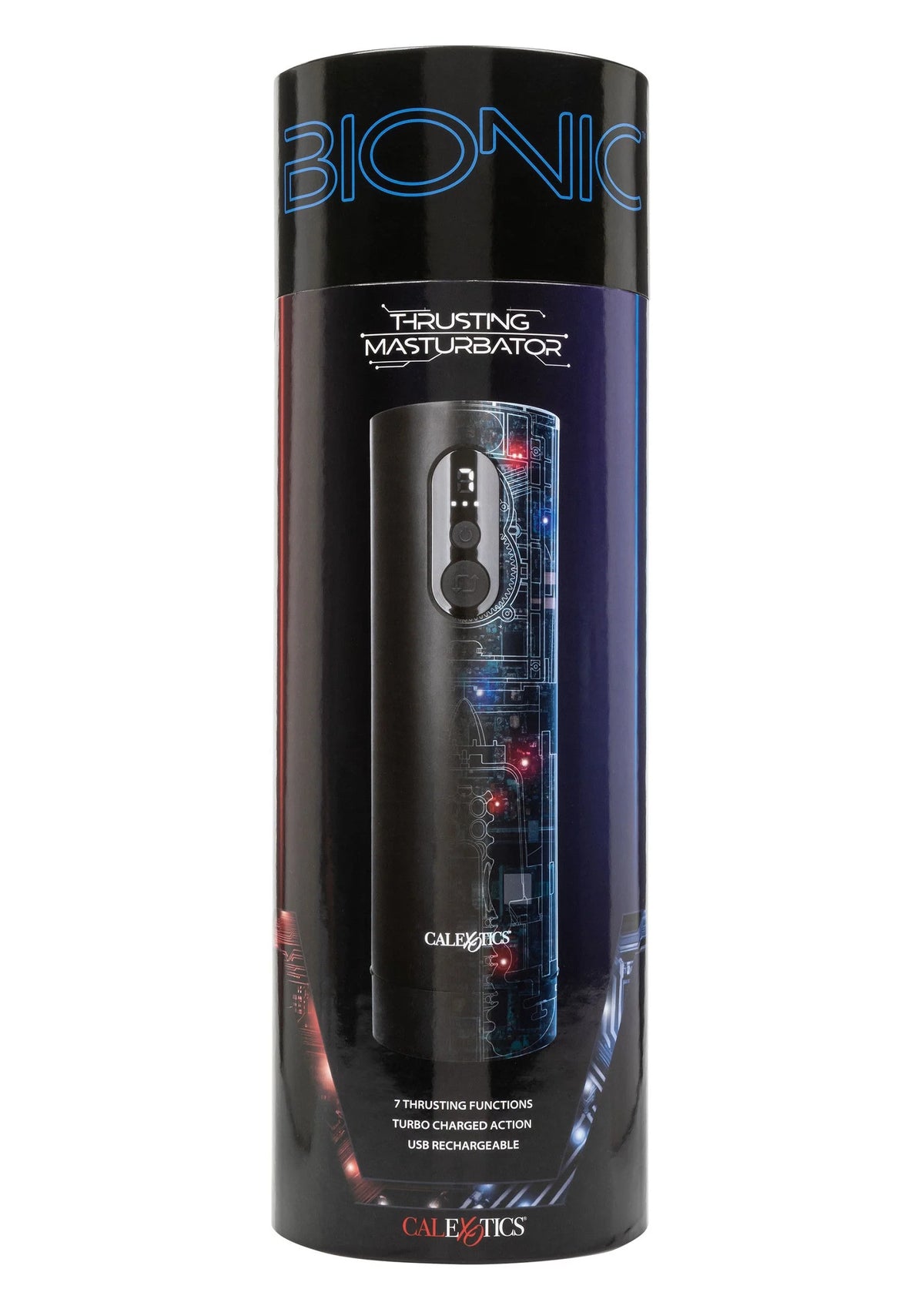 Bestel: Bionic Thrusting Masturbator by CalExotics - bij Happytoys: de erotische sex webshop | liever Happy dan Easy ⭐⭐⭐⭐⭐