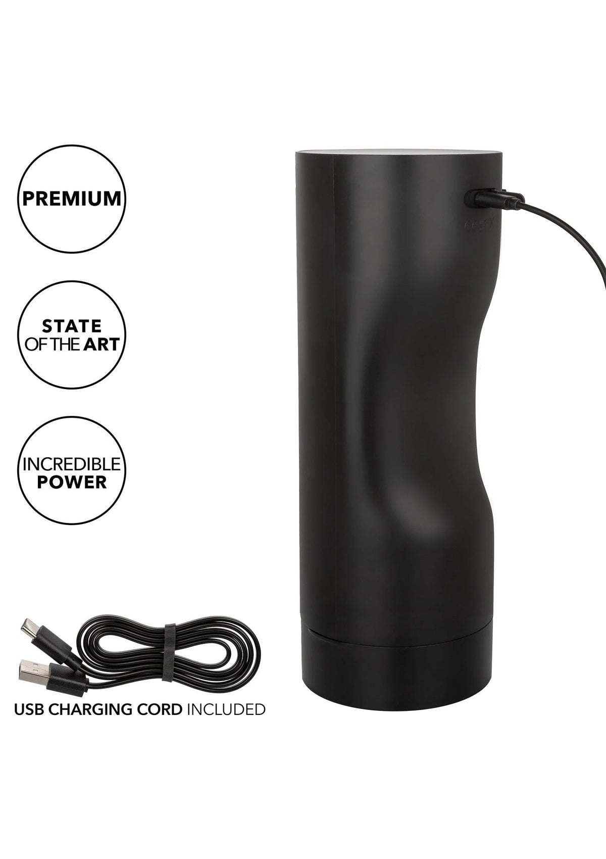 Bestel: Bionic Sucking and Vibrating Masturbator by CalExotics - bij Happytoys: de erotische sex webshop | liever Happy dan Easy ⭐⭐⭐⭐⭐