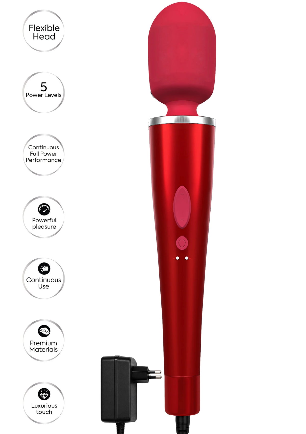 Caresse Pro Wand Wired 220V Massager