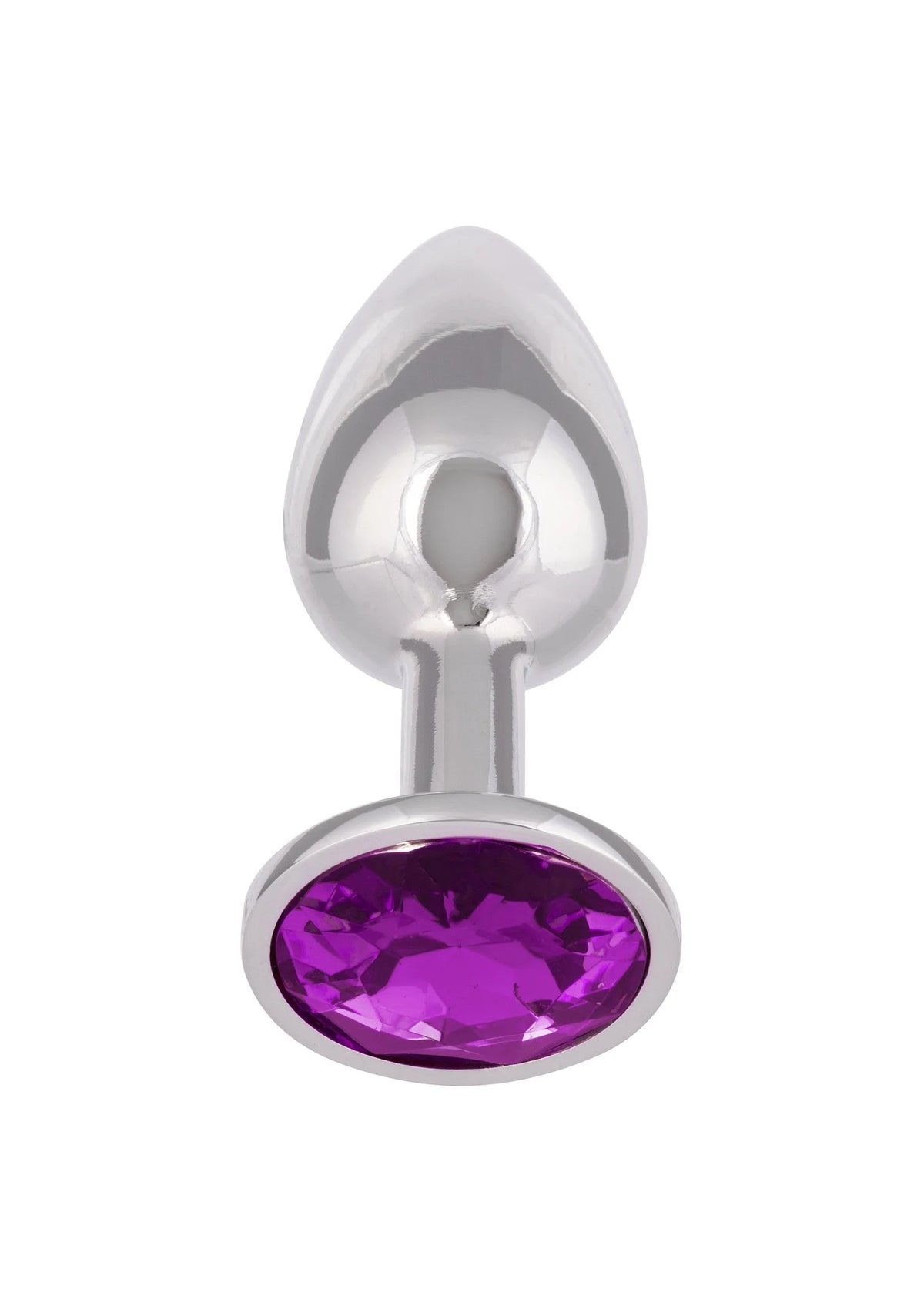 Bestel: Jewel Small Amethyst Plug by CalExotics - bij Happytoys: de erotische sex webshop | liever Happy dan Easy ⭐⭐⭐⭐⭐ - Default Title - 16512 - PURPLE