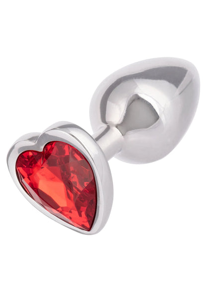 Bestel: Jewel Small Ruby Heart Plug by CalExotics - bij Happytoys: de erotische sex webshop | liever Happy dan Easy ⭐⭐⭐⭐⭐