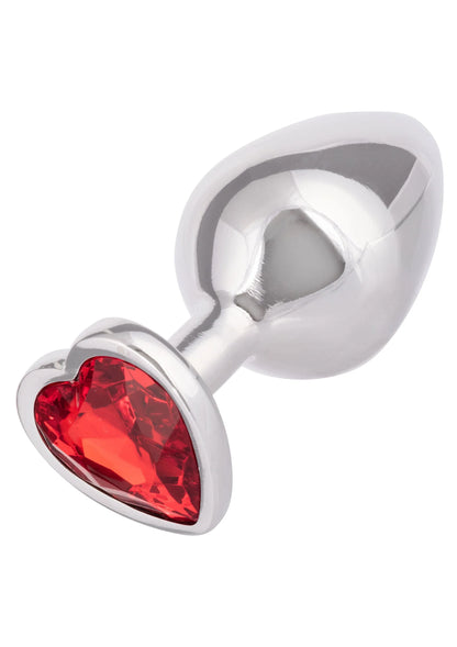 Bestel: Jewel Large Ruby Heart Plug butplug by CalExotics - bij Happytoys: de erotische sex webshop | liever Happy dan Easy ⭐⭐⭐⭐⭐