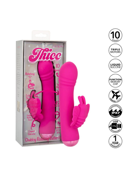 Bestel: Thicc Rotating Butterfly by CalExotics - bij Happytoys: de erotische sex webshop | liever Happy dan Easy ⭐⭐⭐⭐⭐