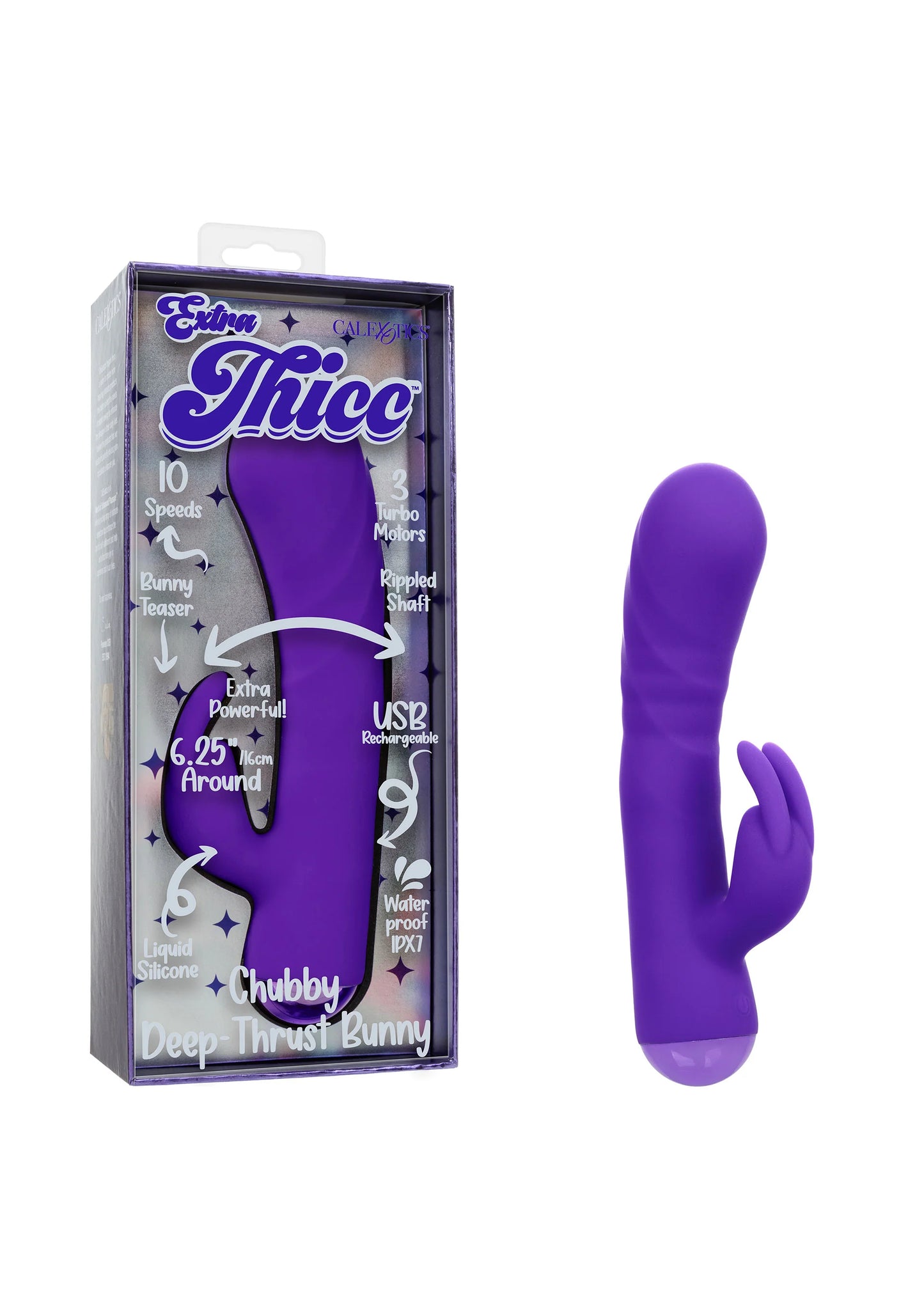 Thicc Chubby Deep Thrust Bunny by CalExotics Enchanted