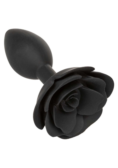 Bestel: Forbidden Large Rose Anal Plug by CalExotics - bij Happytoys: de erotische sex webshop | liever Happy dan Easy ⭐⭐⭐⭐⭐ - Default Title - 16536 - BLACK