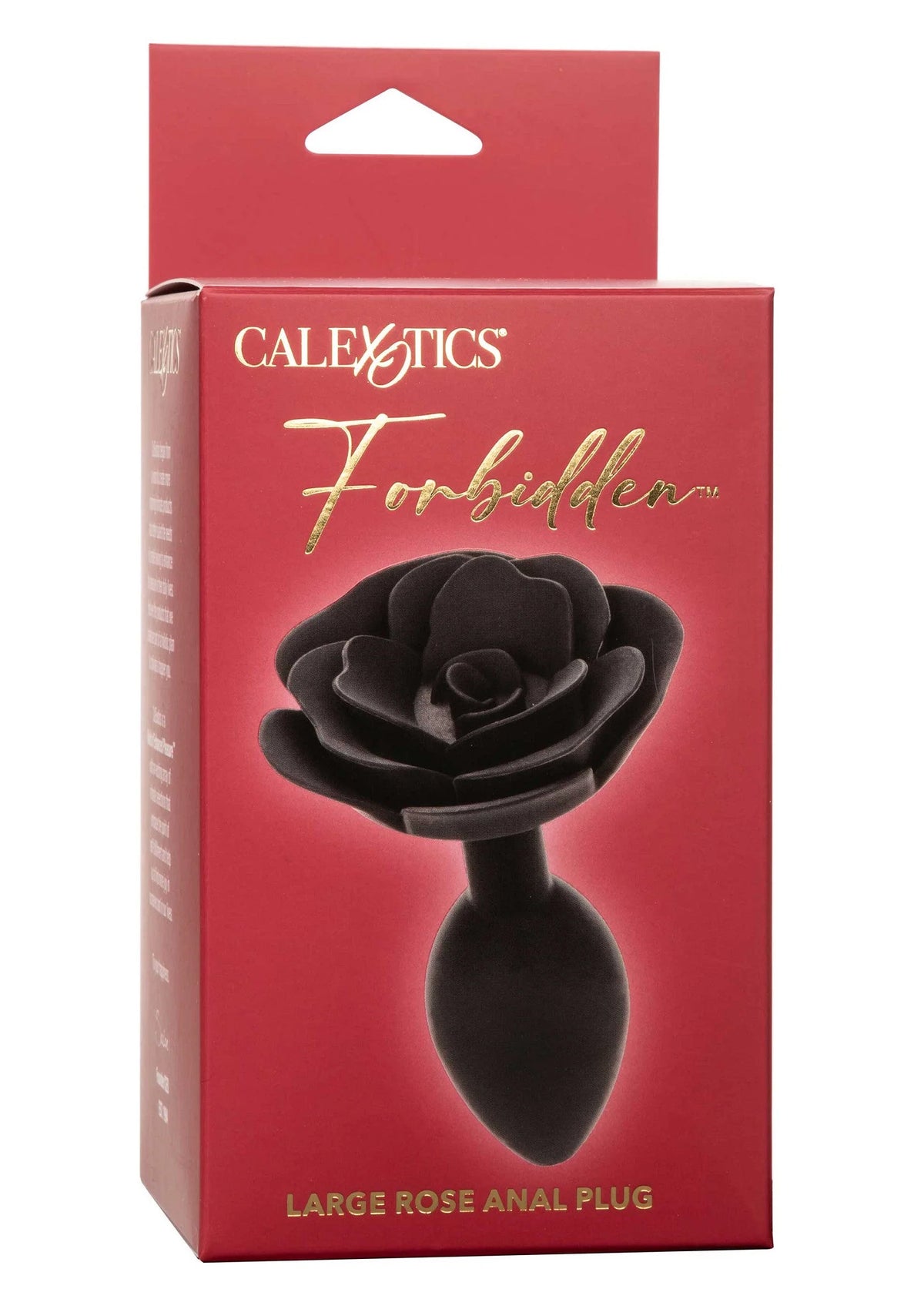 Bestel: Forbidden Large Rose Anal Plug by CalExotics - bij Happytoys: de erotische sex webshop | liever Happy dan Easy ⭐⭐⭐⭐⭐