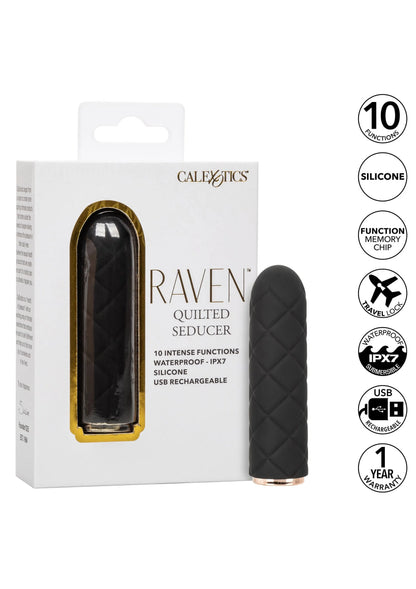 Bestel: Raven Quilted Seducer by CalExotics - bij Happytoys: de erotische sex webshop | liever Happy dan Easy ⭐⭐⭐⭐⭐