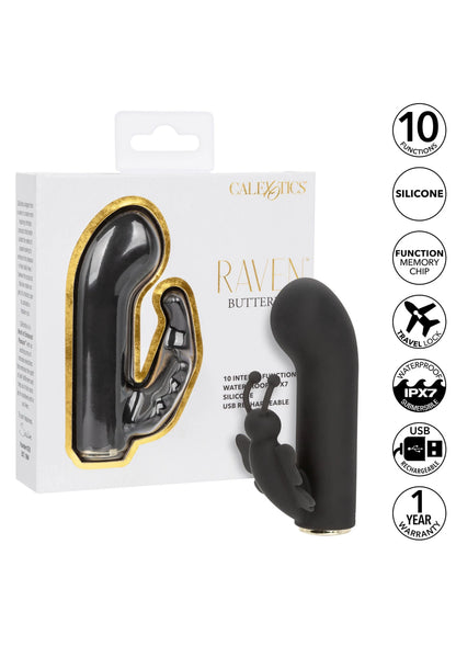 Bestel: Raven Butterfly vibrator by CalExotics - bij Happytoys: de erotische sex webshop | liever Happy dan Easy ⭐⭐⭐⭐⭐