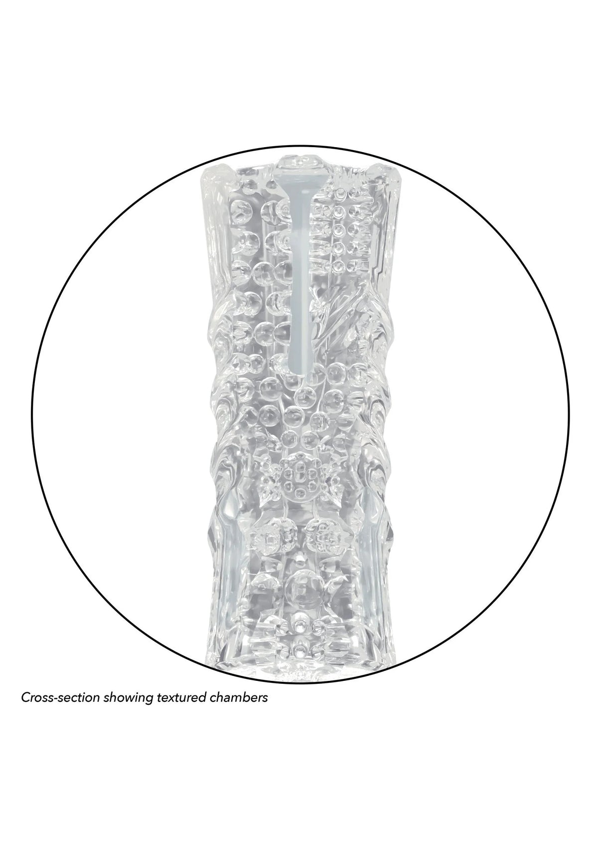 Bestel: Cyclone Dual Chamber Stroker XL by Calexotics - bij Happytoys: de erotische sex webshop | liever Happy dan Easy ⭐⭐⭐⭐⭐