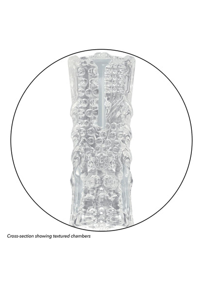 Bestel: Cyclone Dual Chamber Stroker XL by Calexotics - bij Happytoys: de erotische sex webshop | liever Happy dan Easy ⭐⭐⭐⭐⭐