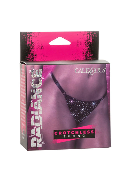 Bestel: Radiance Crotchless Thong by CalExotics - bij Happytoys: de erotische sex webshop | liever Happy dan Easy ⭐⭐⭐⭐⭐
