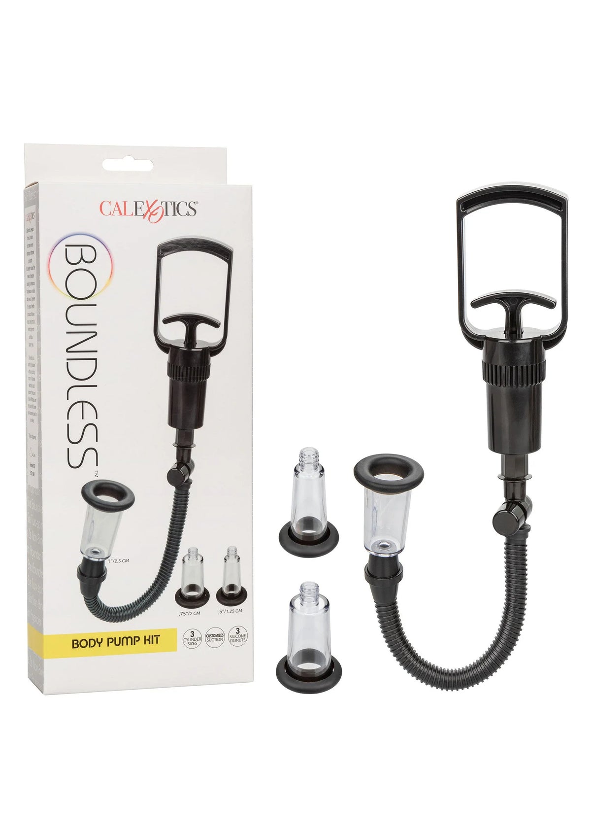 Bestel: Boundless Body Pump Kit by CalExotics - bij Happytoys: de erotische sex webshop | liever Happy dan Easy ⭐⭐⭐⭐⭐