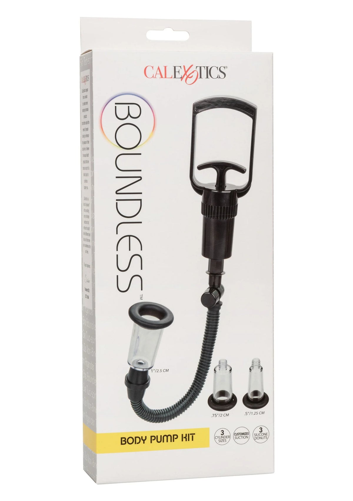 Bestel: Boundless Body Pump Kit by CalExotics - bij Happytoys: de erotische sex webshop | liever Happy dan Easy ⭐⭐⭐⭐⭐