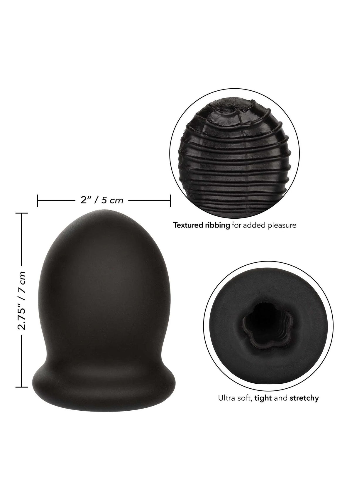 Bestel: Boundless FTM Stroker 2.75'/7 cm by CalExotics - bij Happytoys: de erotische sex webshop | liever Happy dan Easy ⭐⭐⭐⭐⭐