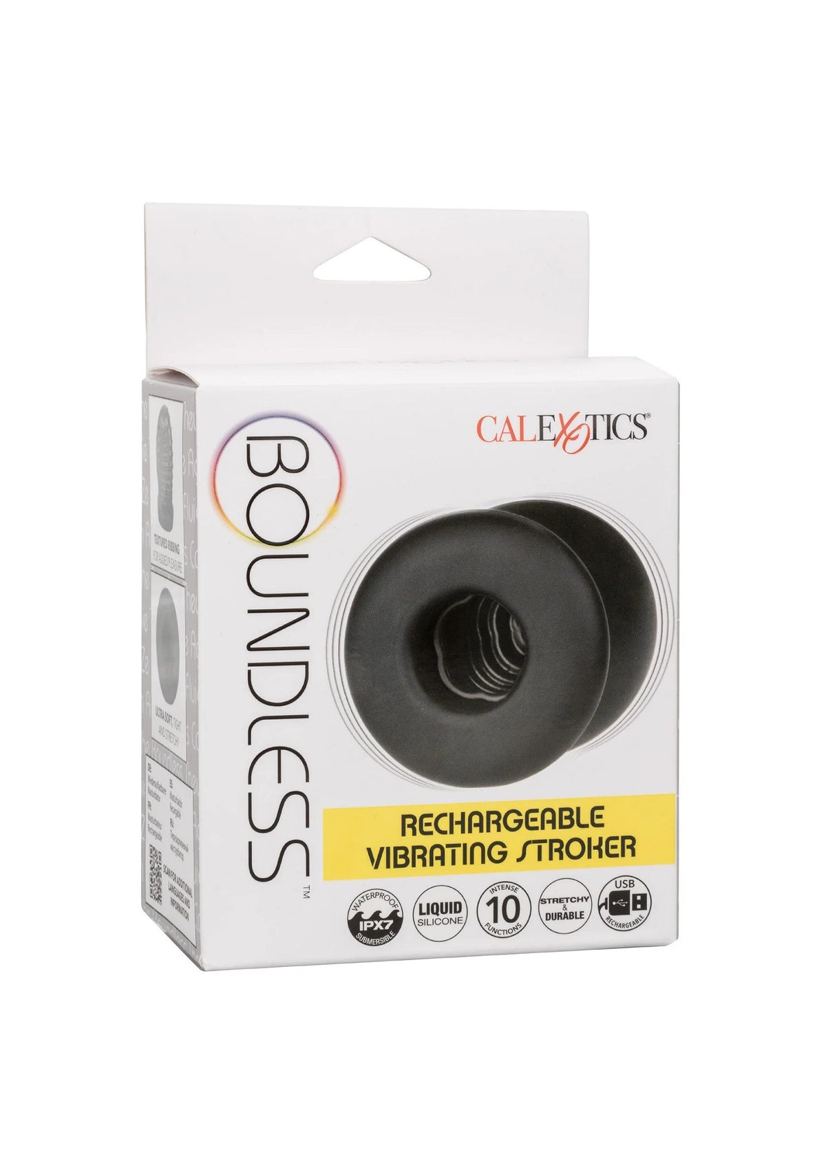 Bestel: Boundless Rechargeable Vibrating FTM Stroker by CalExotics - bij Happytoys: de erotische sex webshop | liever Happy dan Easy ⭐⭐⭐⭐⭐